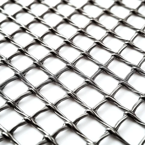 Сетка стальная плетеная ромбическая 5х1.2 мм ст3 ГОСТ 5336-80