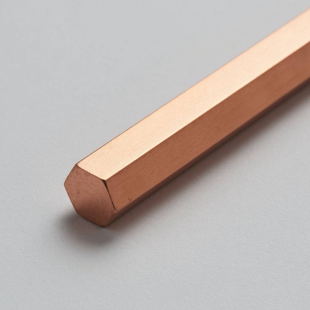 Медный шестигранник 8 мм М1 ГОСТ 1535-2016