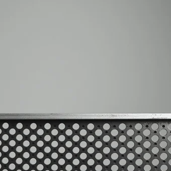 Перфорированный лист стальной