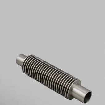 Труба нержавеющая оребренная