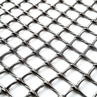 Сетка плетеная нержавеющая